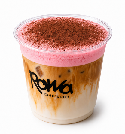 Strawberry Dirty Espresso