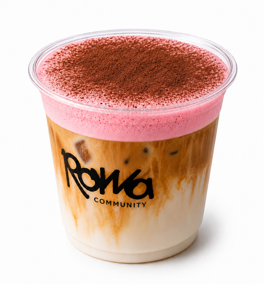 Strawberry Dirty Espresso